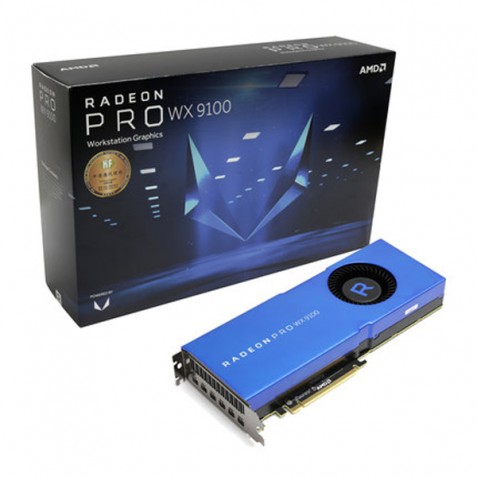 GPU AMD Radeon Pro WX 9100-16 GB HBM2 - PCIe 3.0 x16-6 x Mini DisplayPort